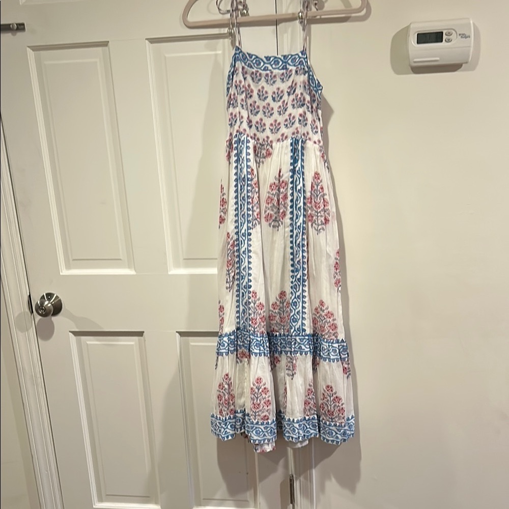 Net Oliphant posey blue midi dress
